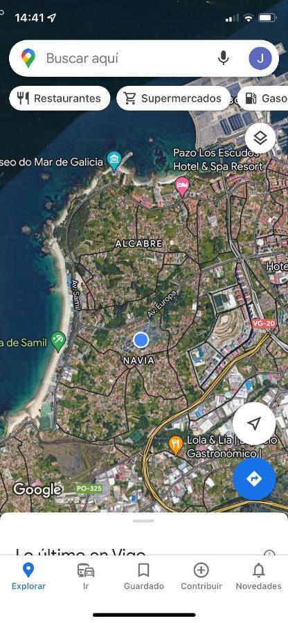 Ferienwohnung Samil Playa Vigo Exterior foto
